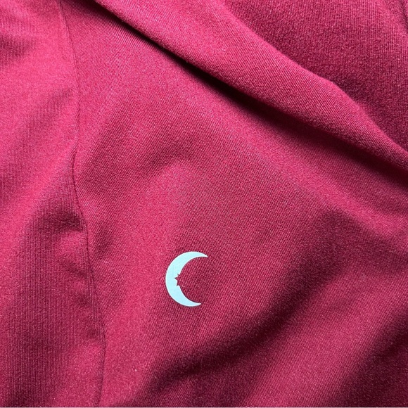 Zyia Active Women’s Racerback Tank Top, Burgundy Red Wine Colour, Size XXL. - Picture 4 of 5